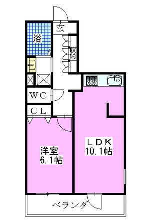 パークアクシス西船橋本郷町の物件間取画像